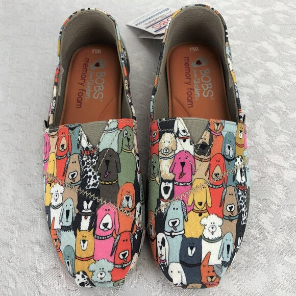Skechers Shoes - Skechers BOBS for Dogs Plush Dogs Wag Party Slip-On Shoes Size 5.5